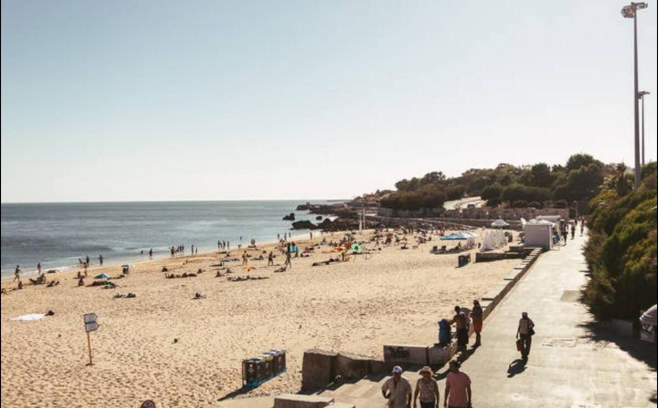 Sea View Apartment & 4 Minutes Walk To The Beach Paço de Arcos Exteriör bild